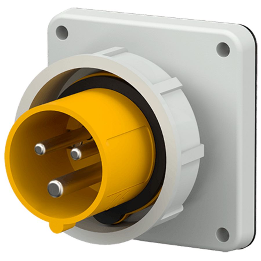 Toestelcontactstop 32A 3-polig  4H 110V IP67