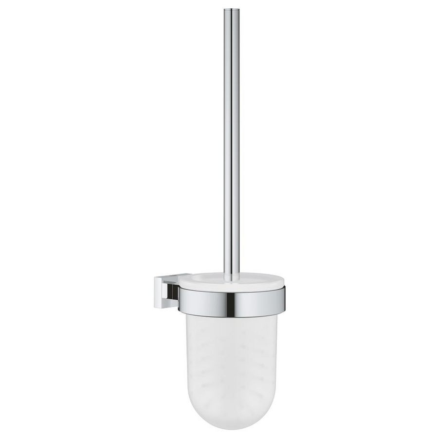 Essentials cube closetborstelgarnituur chroom