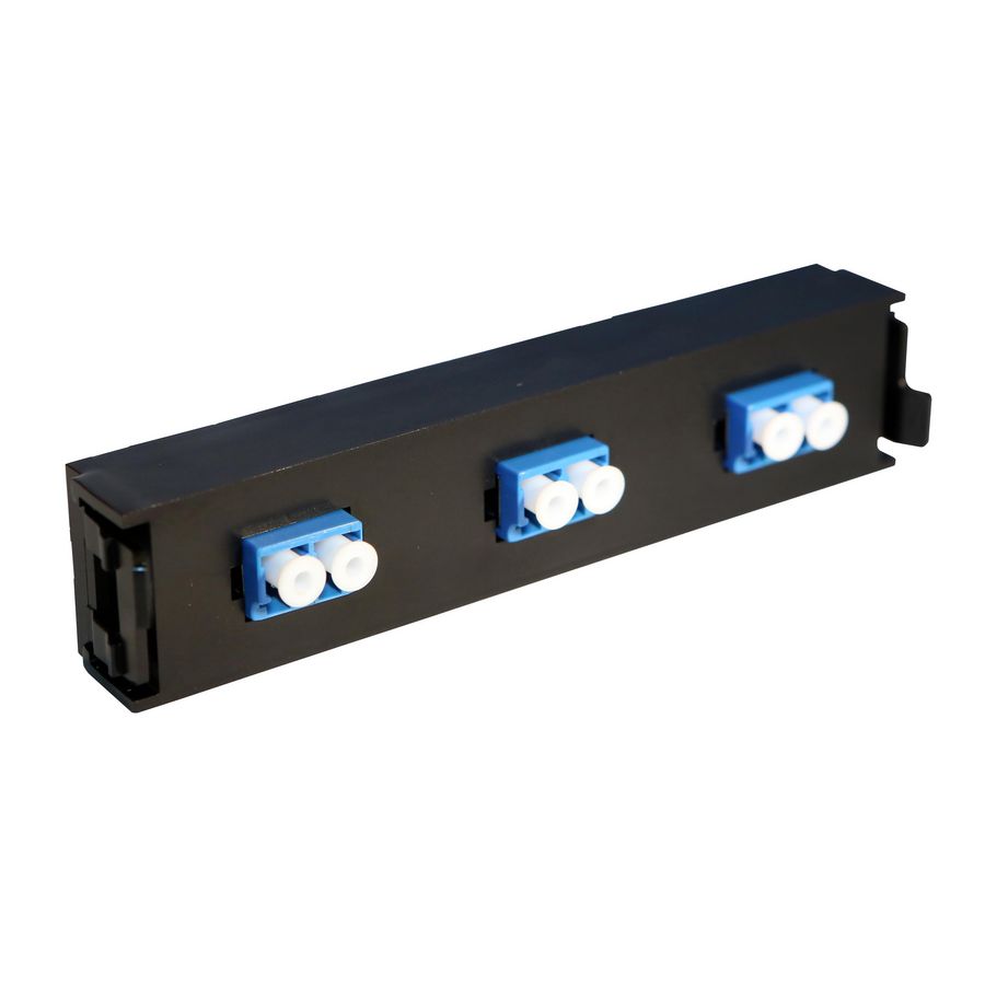 Module voor 6 LC SM connectoren LCS3