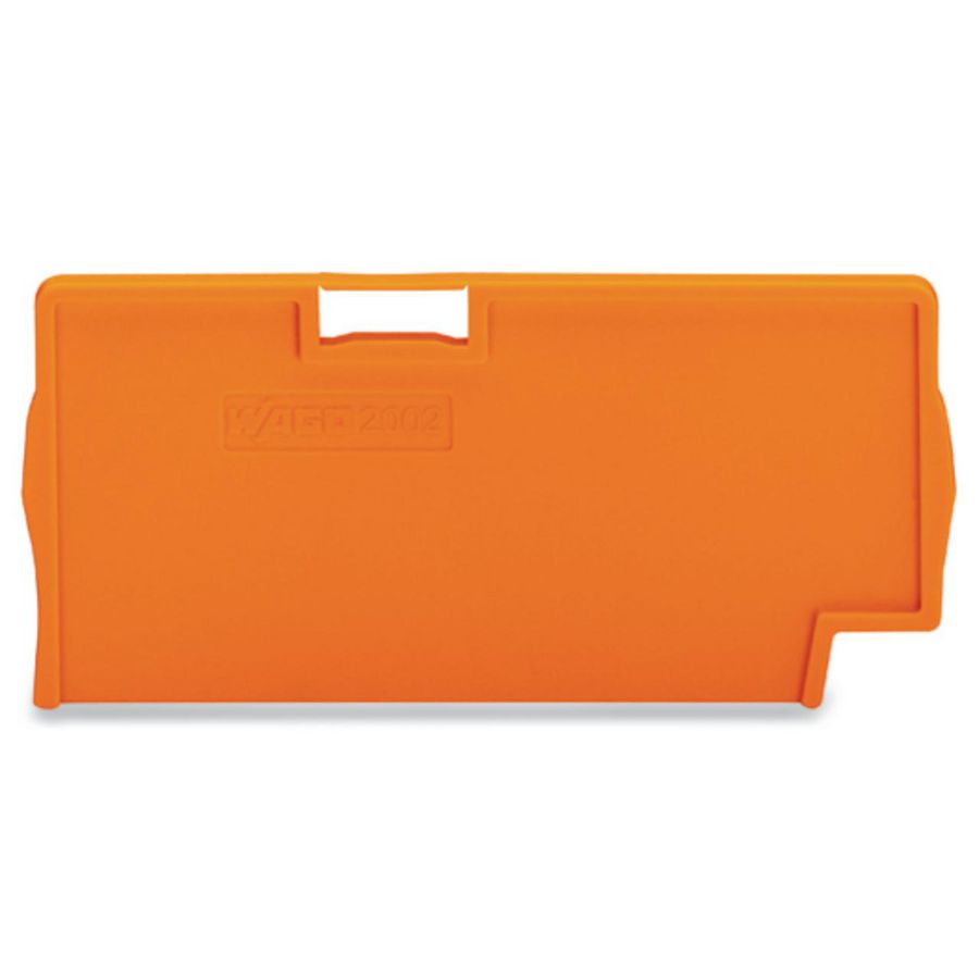 Scheidingsplaat 2 mm dik uitstekend oranje 2002-1494 VVE=25