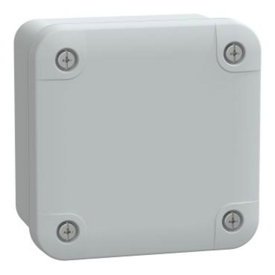 Doos ABS deksel-Int80x80x65mm/Ext89x89x51mm VVE=5