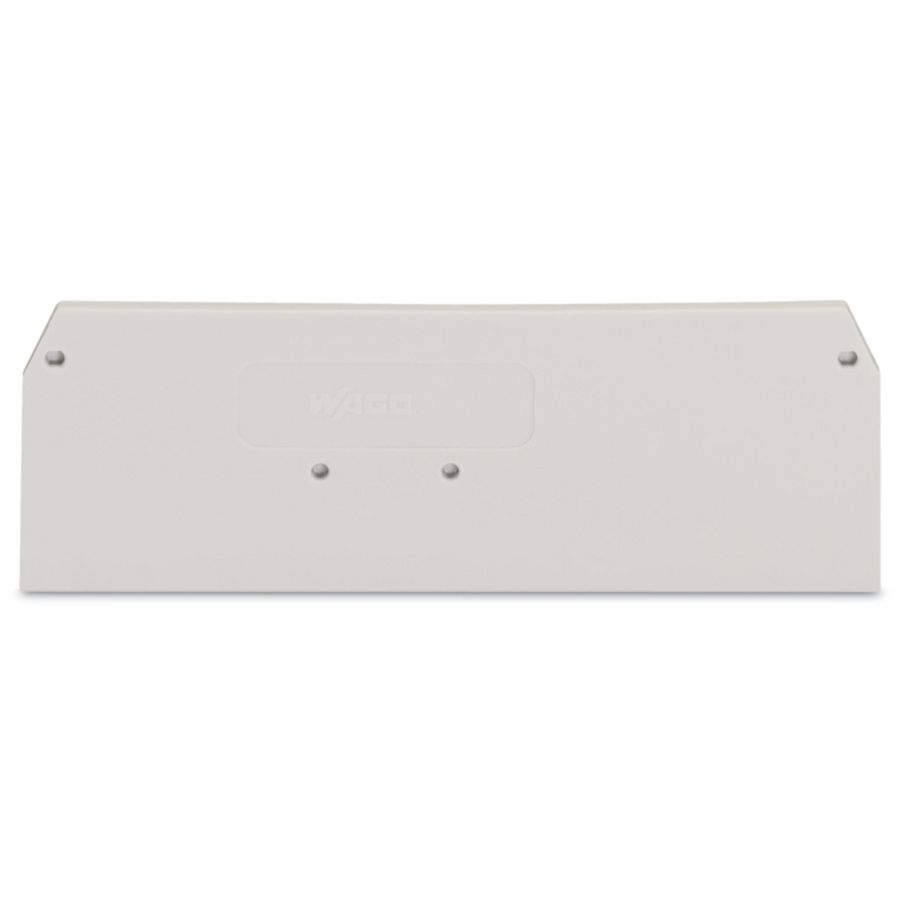 Afsluit-+tussenplaat 2,5mm li.grijs 281-345 VVE=25