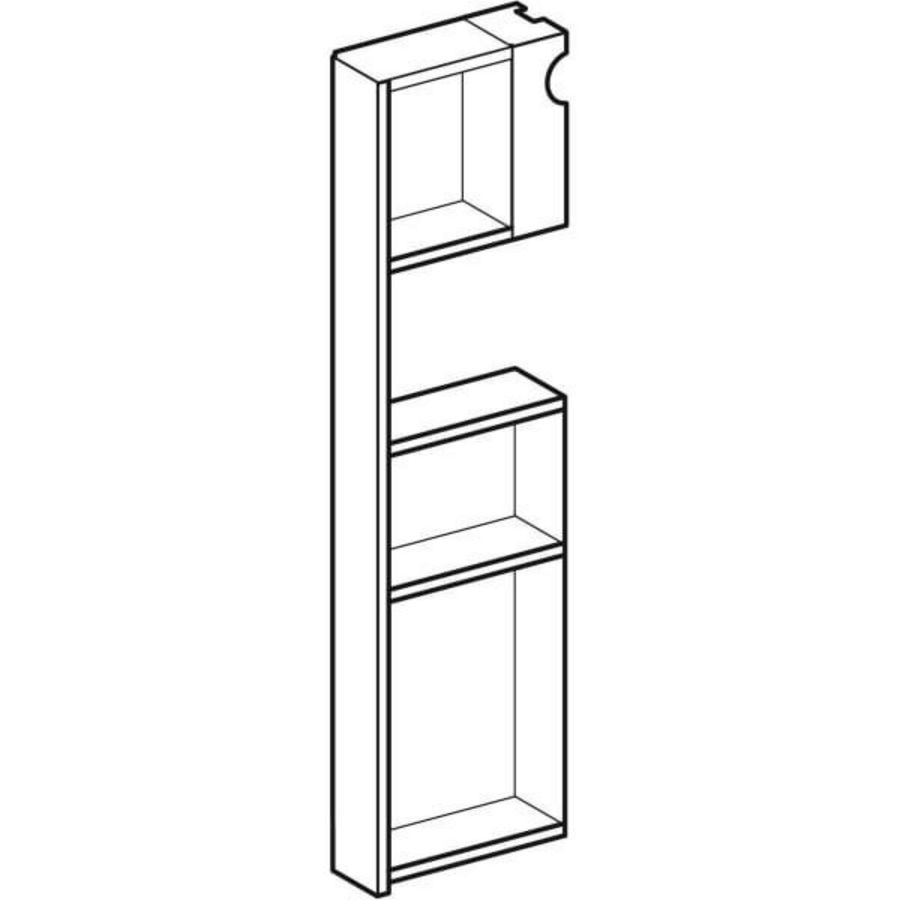 Schuif links Monolith wastafel