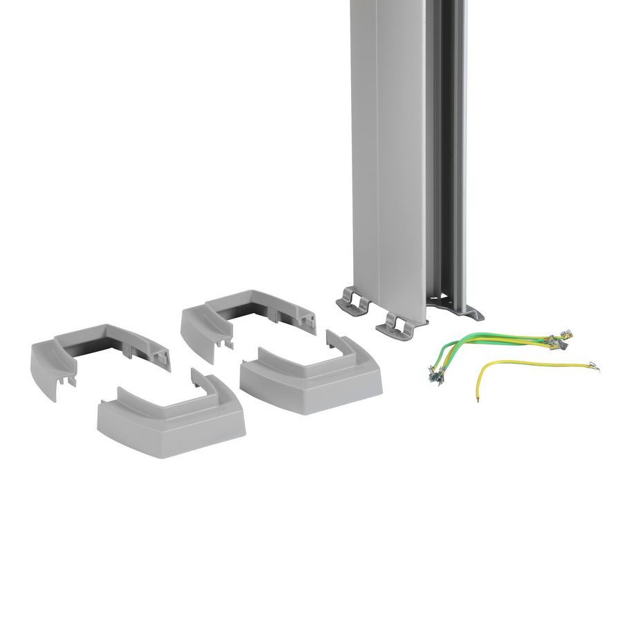 Energiezuil 2 compartiment 45mm 3,90M ALU