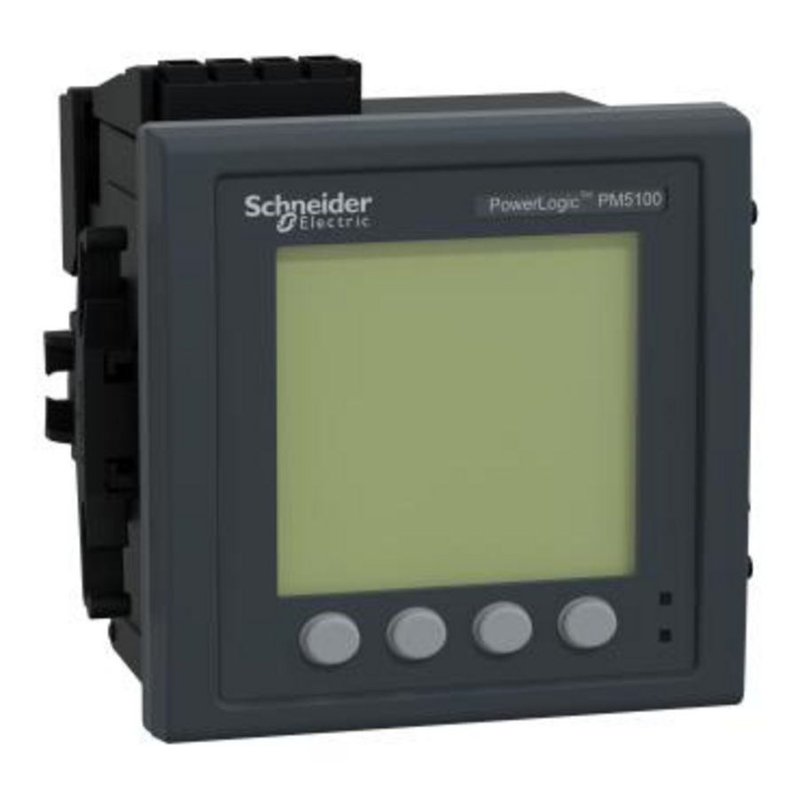 PM5110 Energiemeter Inbouw 1-15 Harm. 1 DO RS485 33 alarme