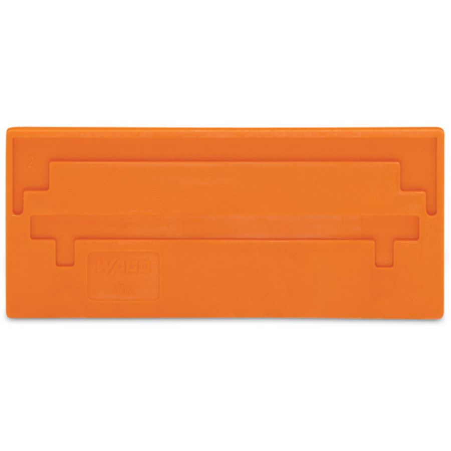 Scheidingswand 2mm oranje 282-329 VVE=25