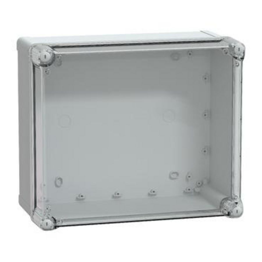 Doos ABS + transp.deksel 341x291x168mm IP66 / IK07 R TBS/TBP