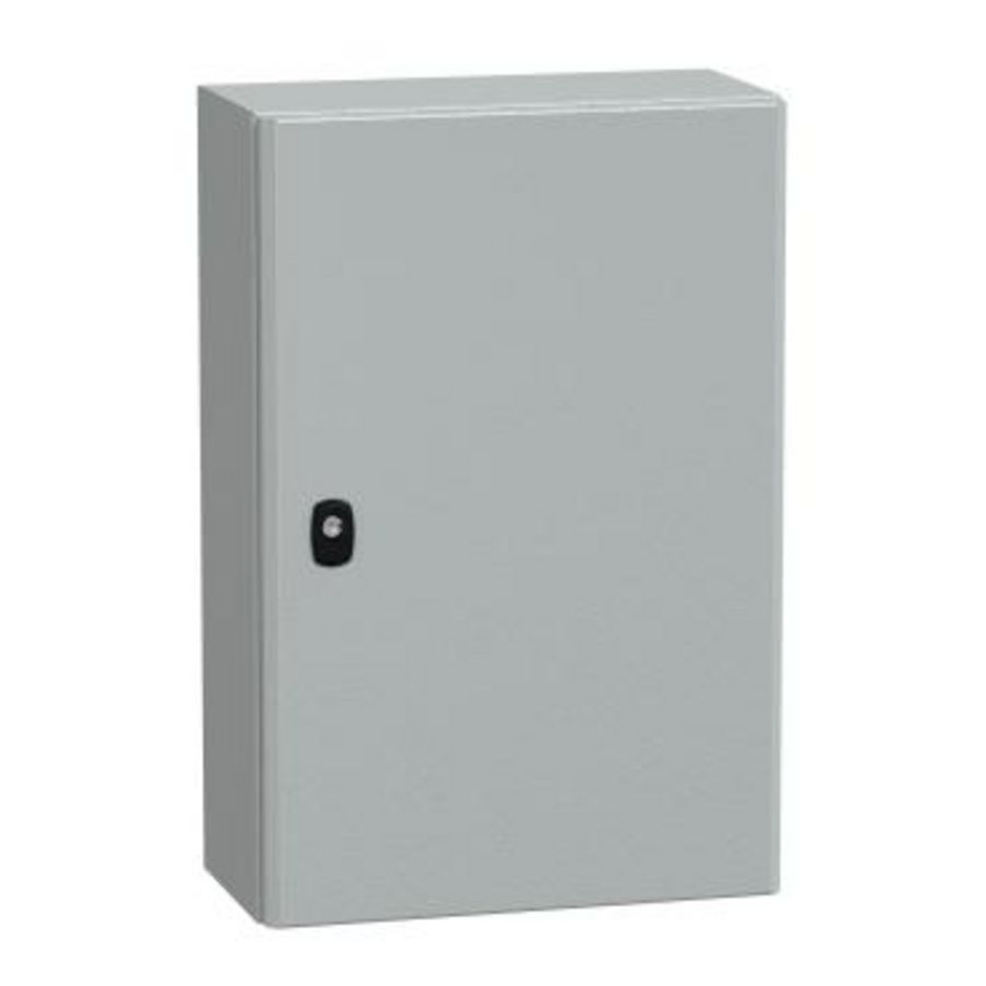 Kast Volle deur 600x400x200mm IP66 IK10 Spacial S3D