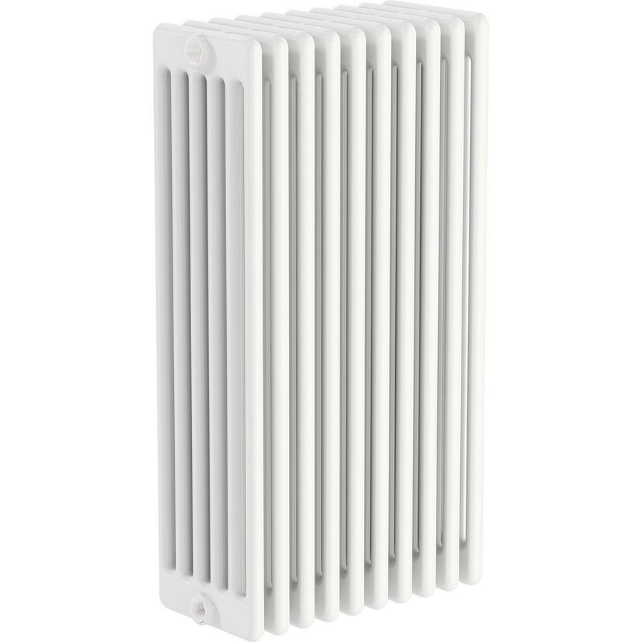 Kolomradiator MULTICOLOM 530x1200mm (l x h) 11 leden/ 6-koloms (b=230mm) wit RAL9010 incl. muurbev.