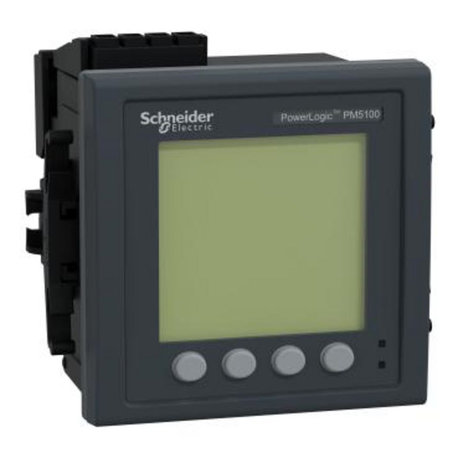 Energiemeter Inbouw 1-15 Harm. 1 DO 33 a Powerlogic PM5100