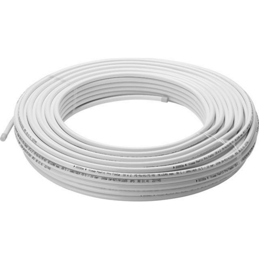 PROMO Rol a 25mtr. meerlagenbuis SMARTPRESS 16 x 2mm wit 4705.01 (751425)
