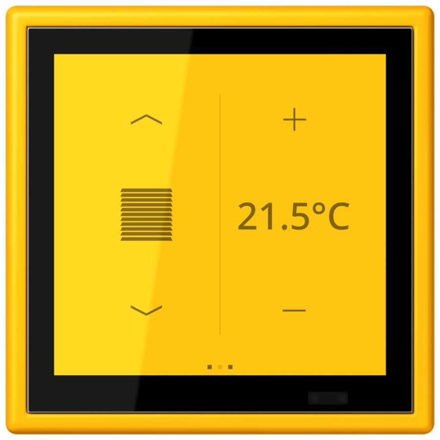 Ruimtecontroller LC4320W KNX Touch LS