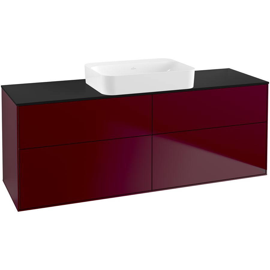 Wastafelonderkast Finion 1600x603x501mm Peony Matt Lacquer G73200HB