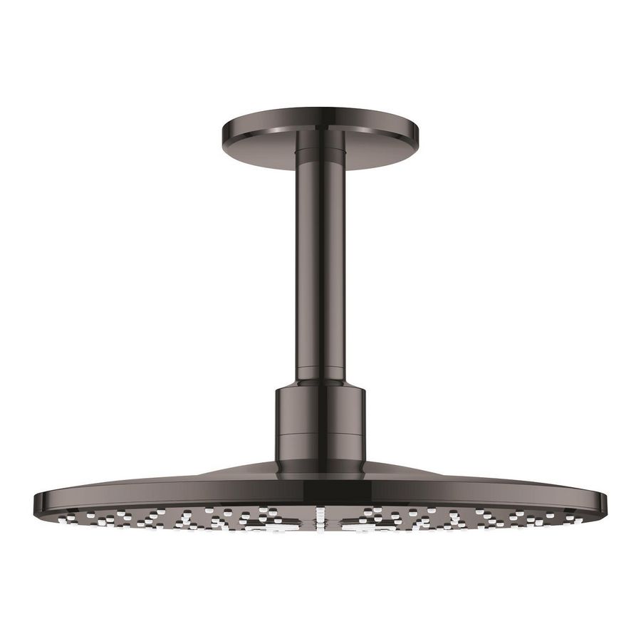 Rainshower smartactive 310 hoofddouche-set rond plafondmontage duo hard graphite (donker grijs) excl. inbouwbox