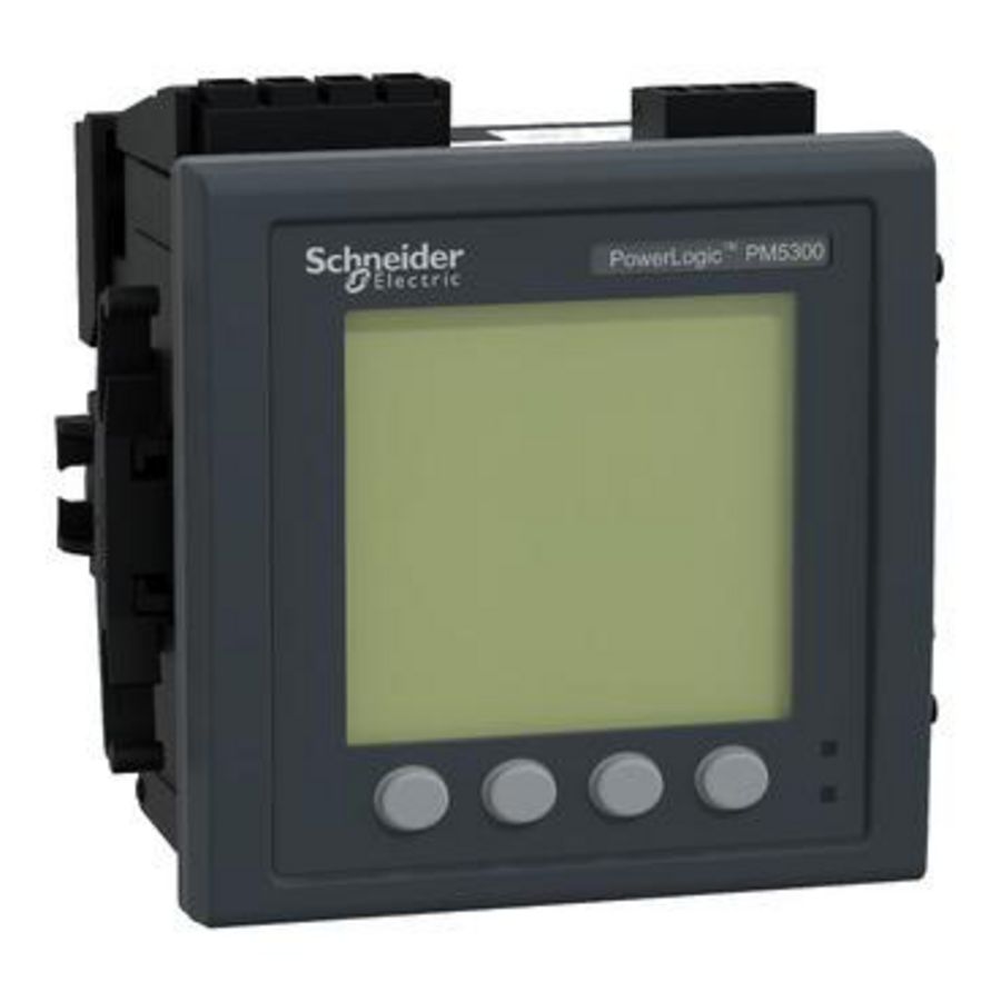 PM5341 Energiemeter Inbouw 1-31 Harm. 256kB 2xDI/DO Relais