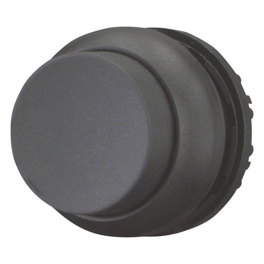 Drukknop hoog zwart terugverend M22S-DH-S VVE=5