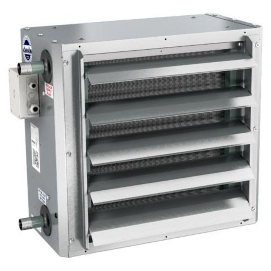 Luchtverhitter Indirect gestookt TIP 34,7kW grootte 5 640x600mm incl. EC-ventilator
