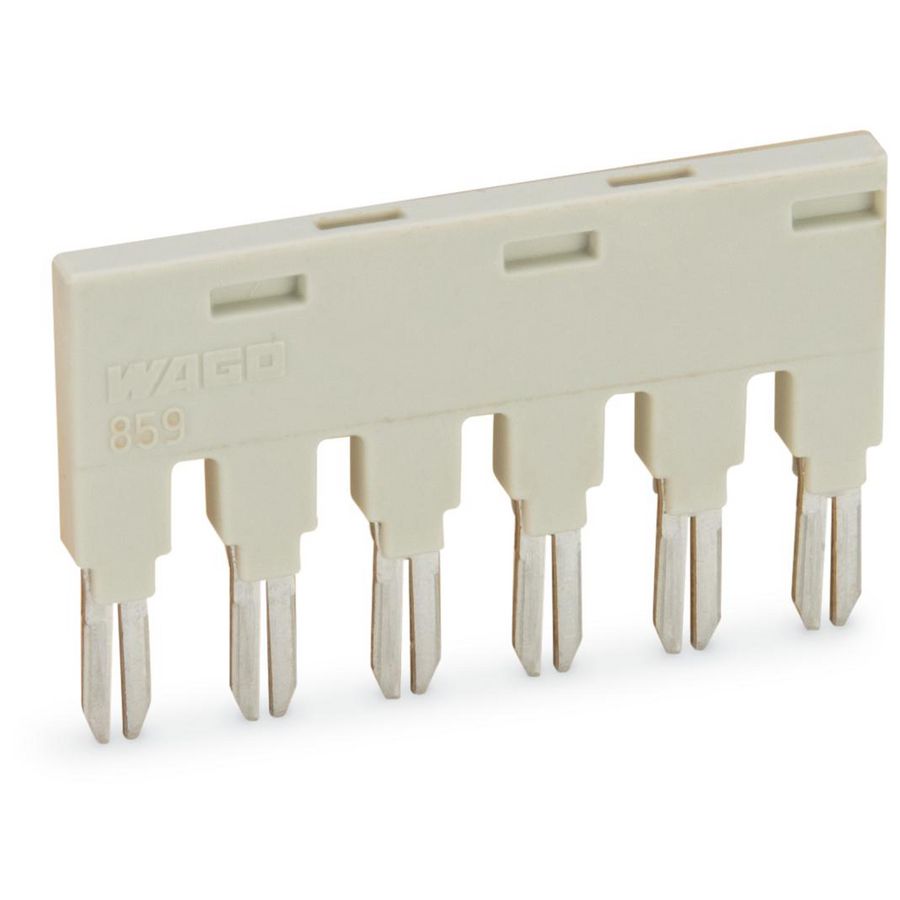 Brug brugschacht 6-voudig blauw 859-406/000-006 VVE=25