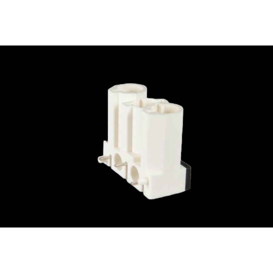 Steker 3-polig male wit (AC166 GSTLH/ 3 w) VVE=500