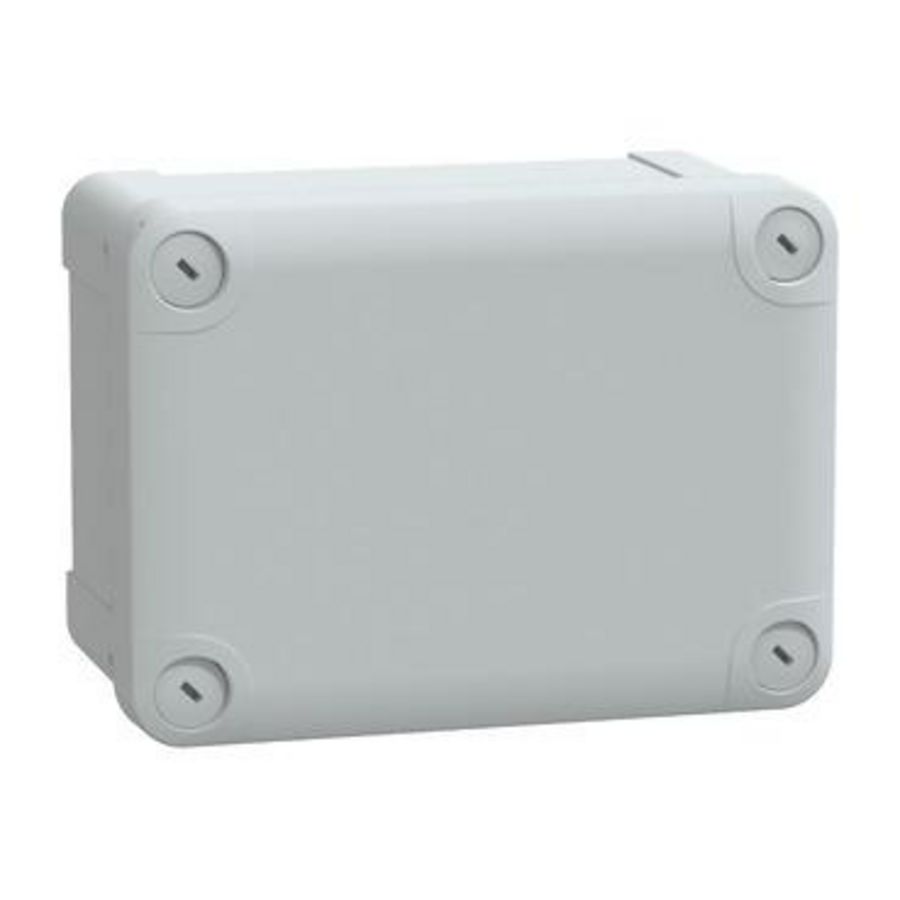 PC kast Int 150x105x80mm Ext 164x121x87 IP66/IK08 H20 VVE=2