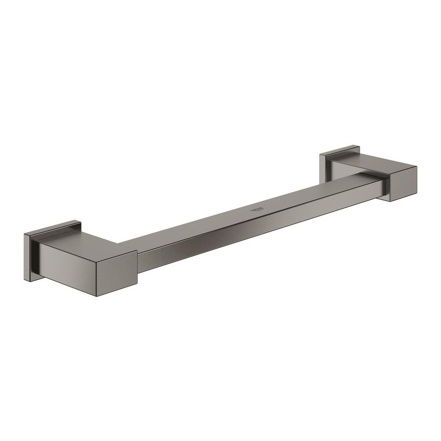 Essentials cube handgreep 40514AL1 hard graphite geborsteld (mat donker grijs)