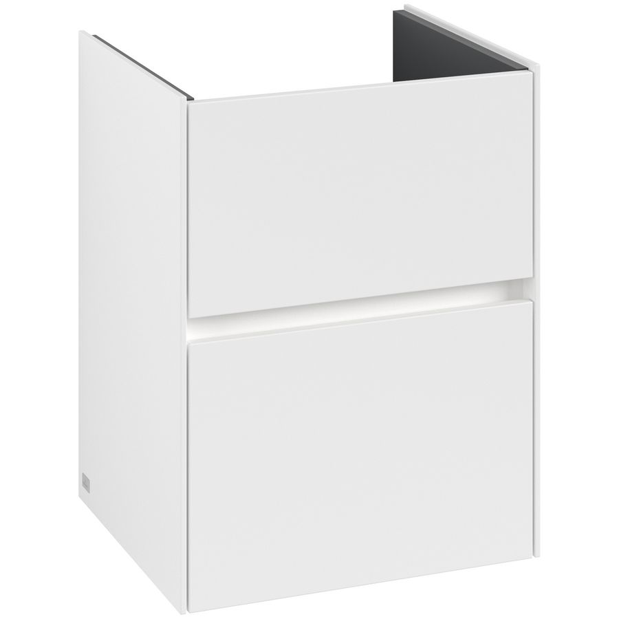 Wastafelonderkast Collaro 472x610x404mm Wh.Matt C141B0MS