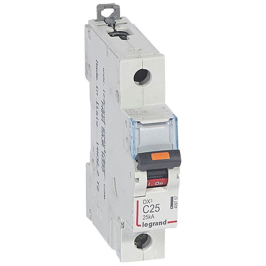 Installatieautomaat 1-polig C-karakteristiek 25A 25kA DX³ DIN