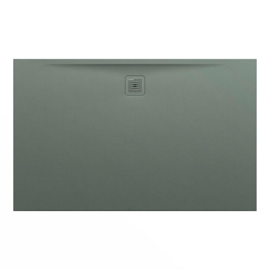 Douchevloer 1600x1000mm rechthoekig concrete afvoer aan lange zijde
