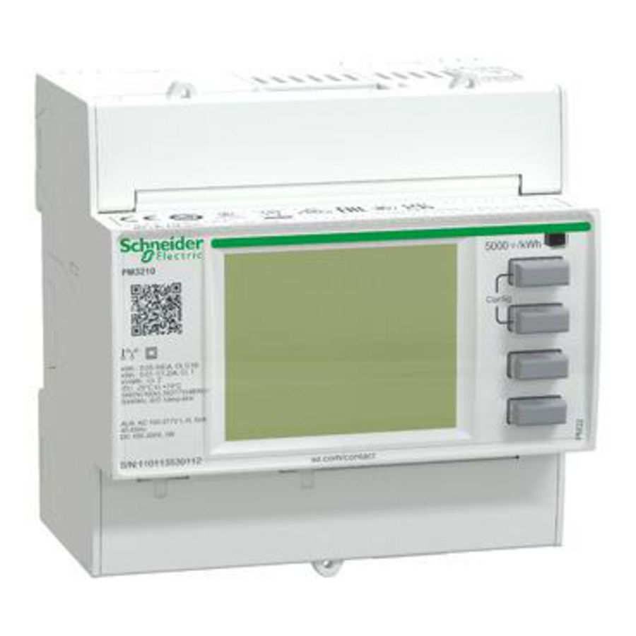 Energiemeter Pulsuitgang Powerlogic PM3210