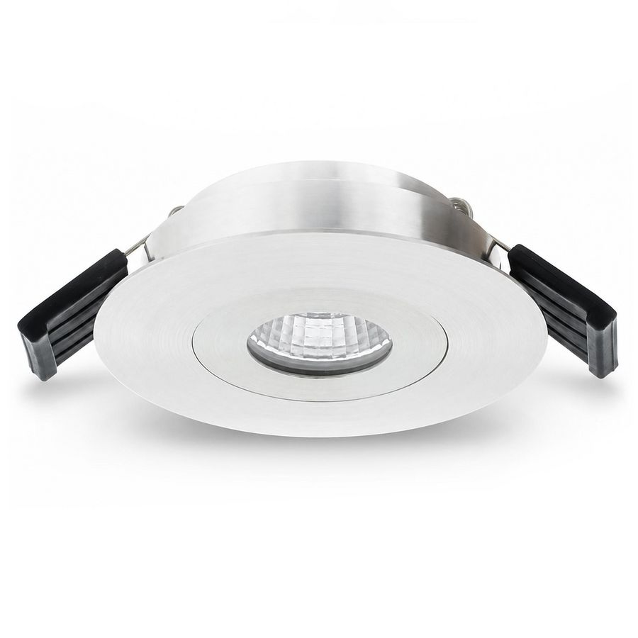 Ledspot RVS look 3,1W 350mA 3000K Siena Fix COB