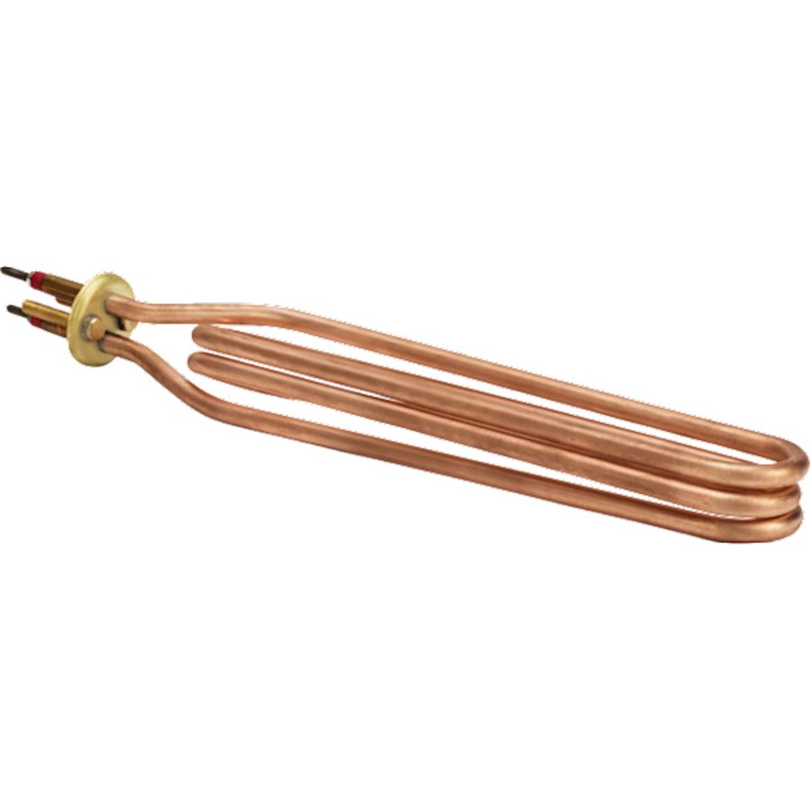 Verwarmingselement 3000W 400V koper H