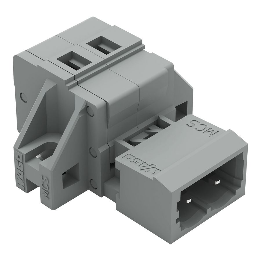 1-draads male steker 2,5mm² 231-607/019-000/034-000 VVE=50