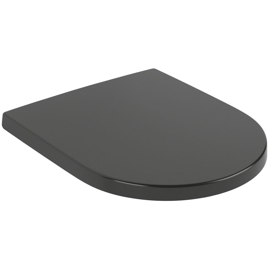 Closetzitting Subway 3.0 Pure Black softclose + quickrelease