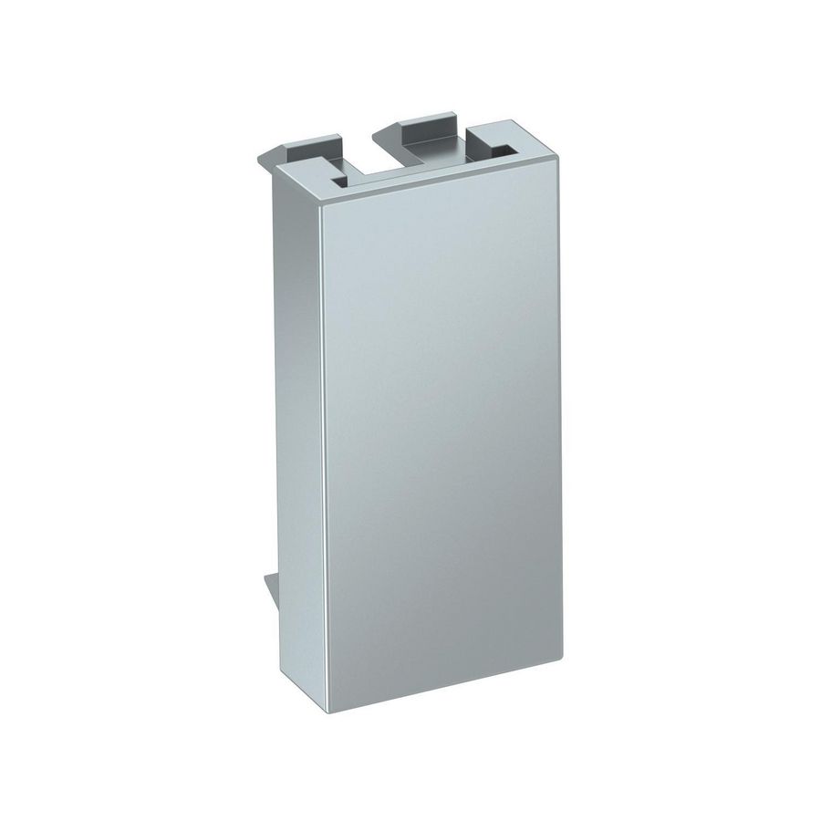 Blinddeksel 1/2-module 45x22,5mmrt