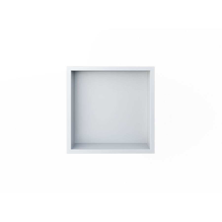 Inbouwnis BOX kant en klare 300x300x70mm met flens wit