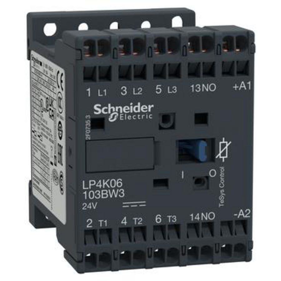 Contactor 3M HC 1M AC-3<=440V 6A Stuurspanning 24V D K