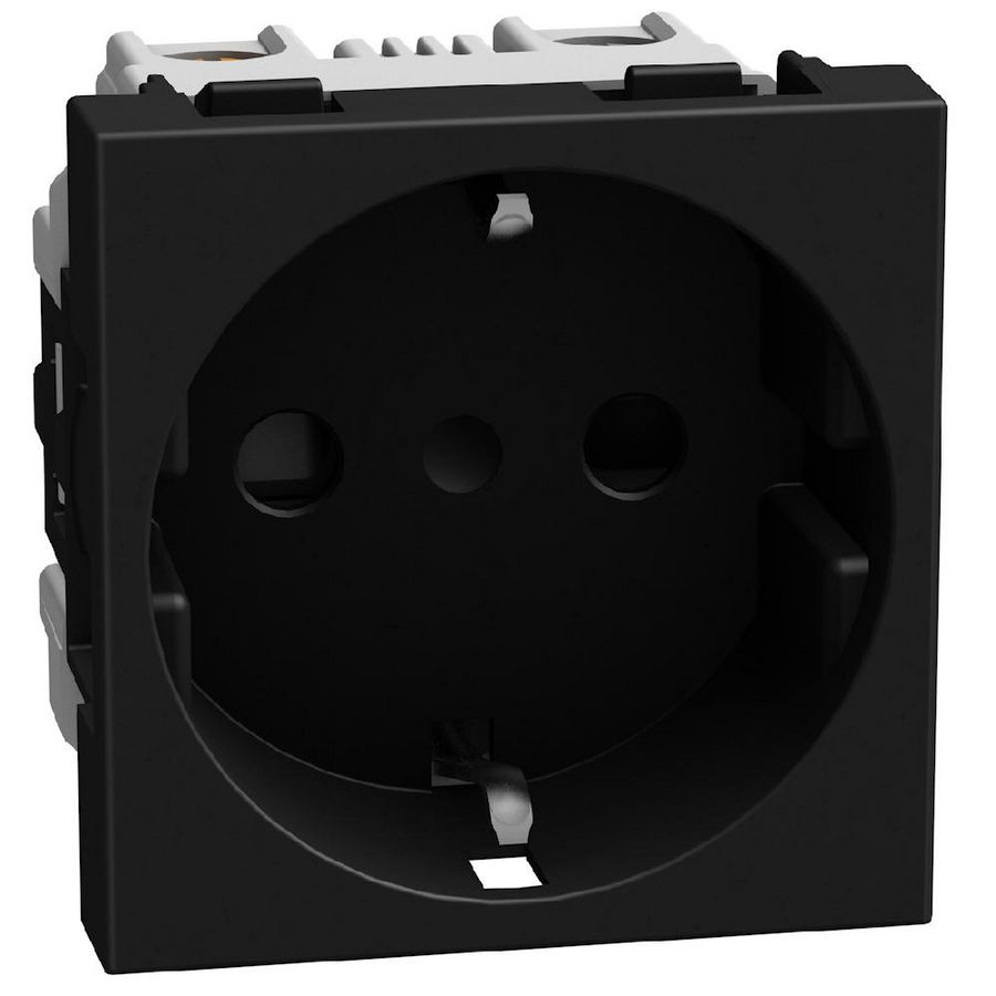 Doos a 40st. Light Now Wandcontactdoos 2P+A - 2 modules - zwart 40