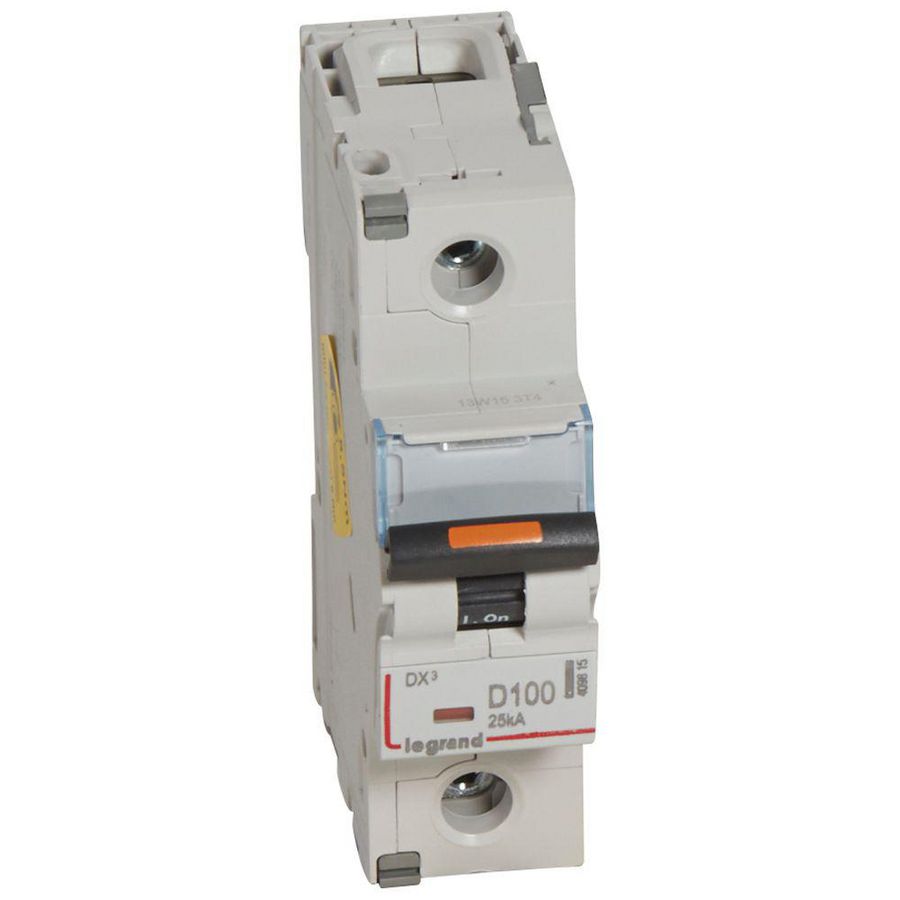 Installatieautomaat 1-polig D-karakteristiek 100A 25kA DX³ DIN
