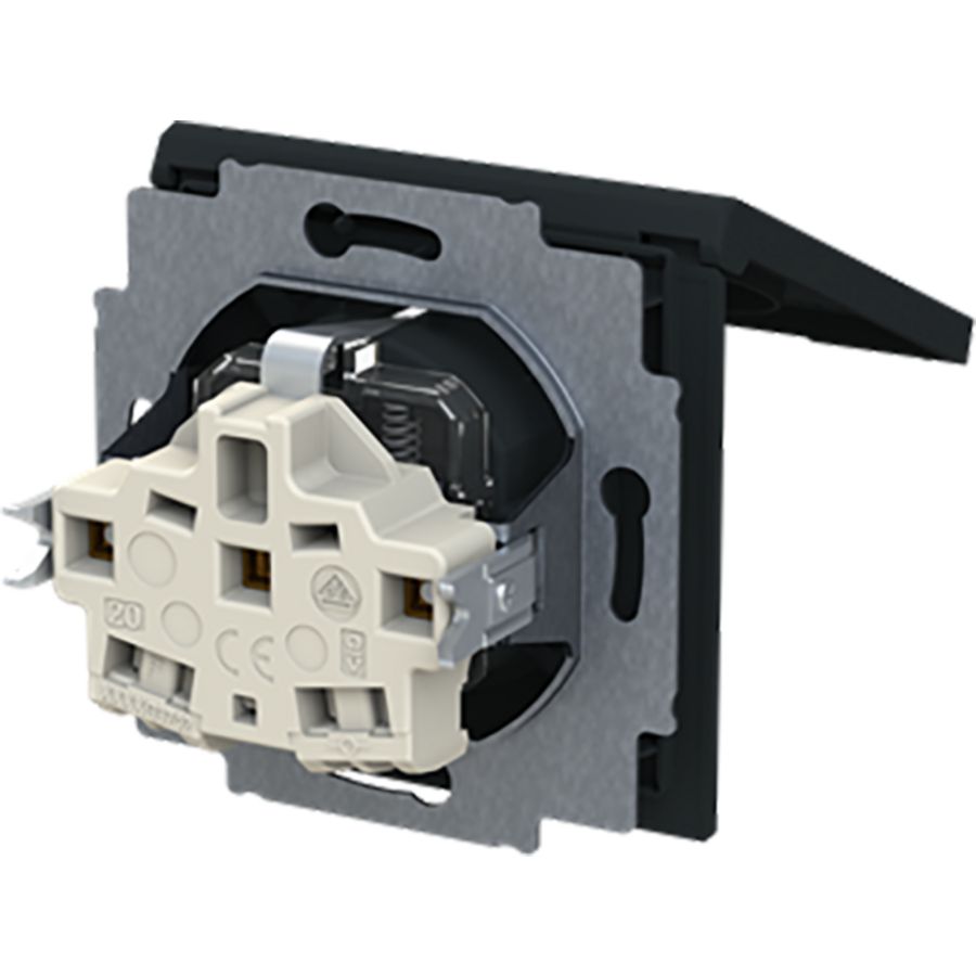 Wcd ra kv kd centraalplaat art-matzwart (20 EUKB-45M)