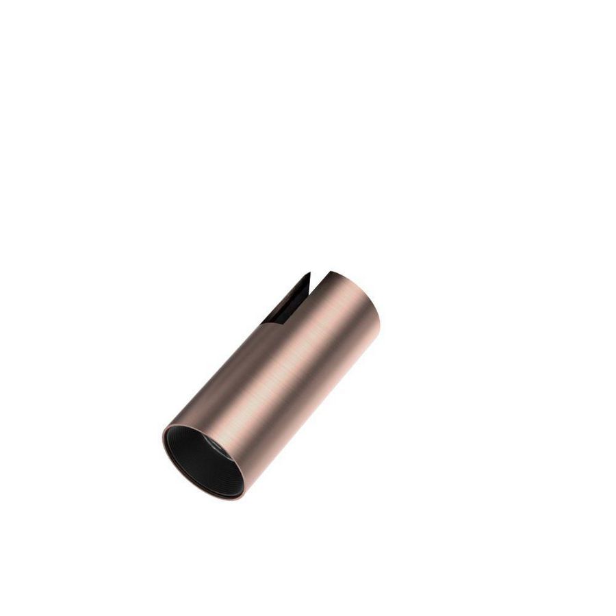 Railspot 48V Ø35mm tube brushed brons koper