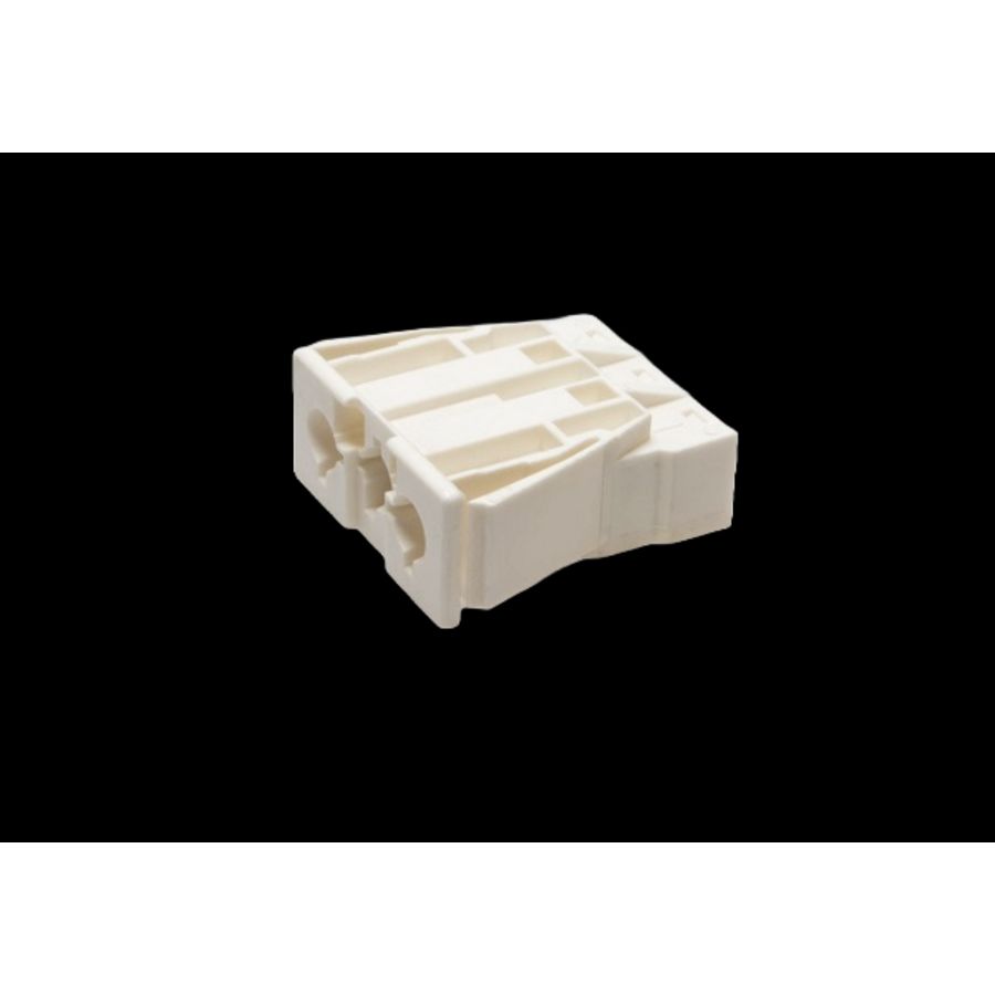 Chassisdeel 3-polig wit (AC166 EBU/ 3 w) VVE=200