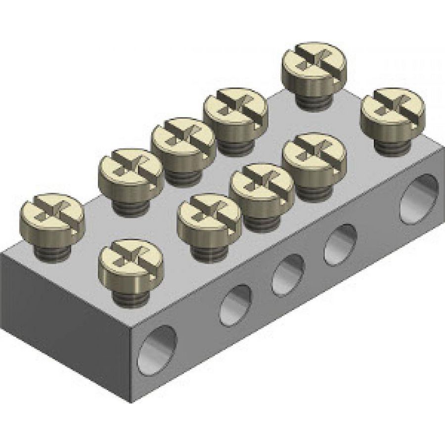 Aftakklem 1x25 + 4x6mm² gesloten