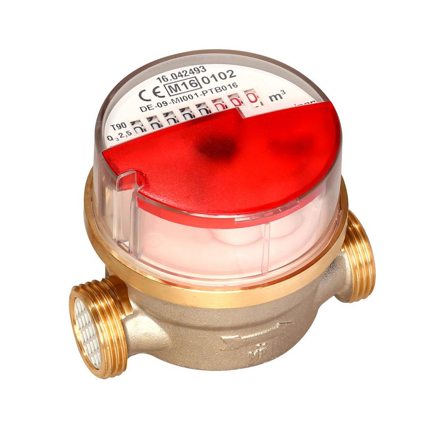 MB modularis Watermeter Warm 130mm G3/4