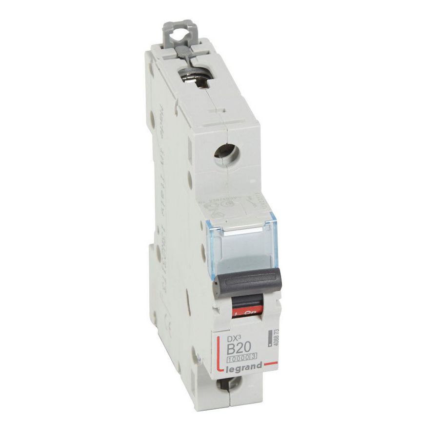 Installatieautomaat MCB DX³ 1-polig B-karakteristiek 20A 10000A
