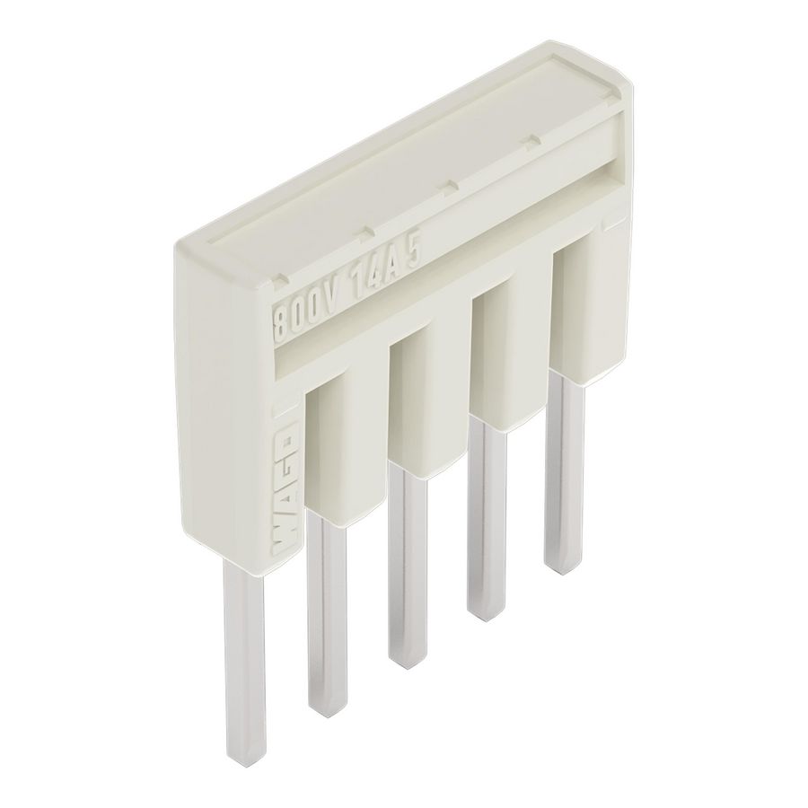 Brug 5-voudig geisoleerd lichtgrijs 2000-405 VVE=25