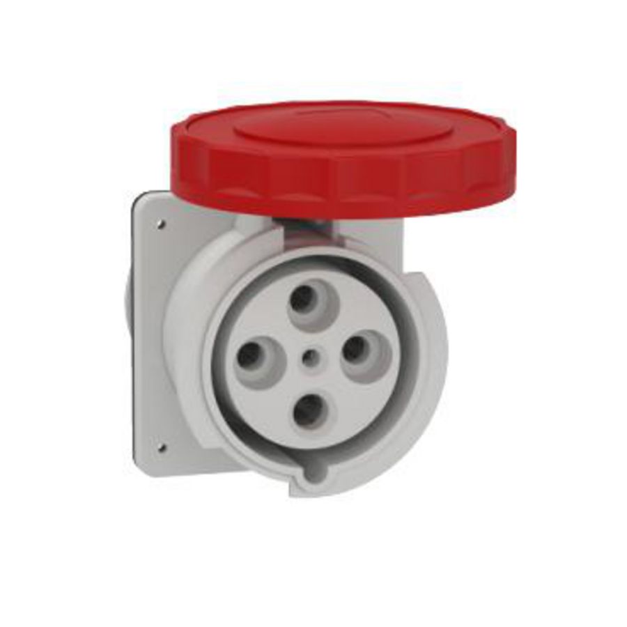 Industriele inbouwcontactdoos 3P+A 125A 380-415V AC PratiKa