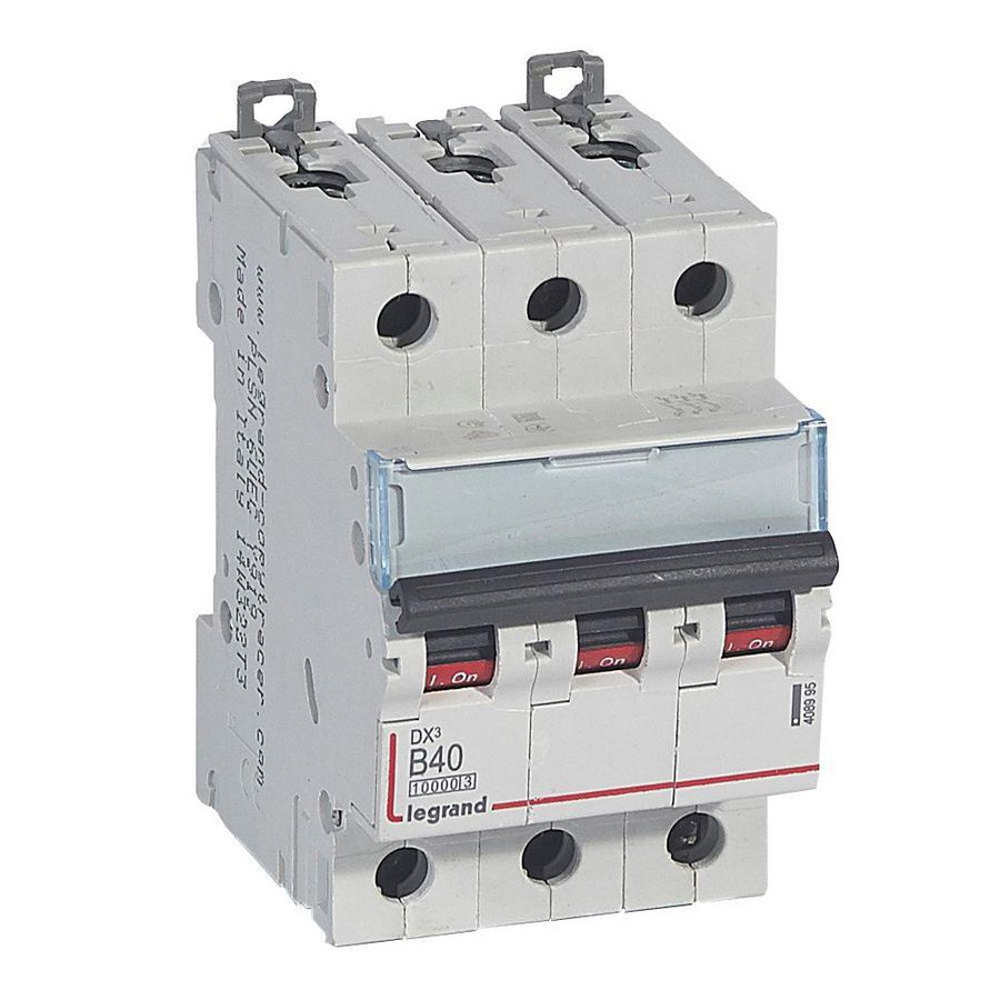 Installatieautomaat MCB DX³ 3-polig B-karakteristiek 40A 10000A