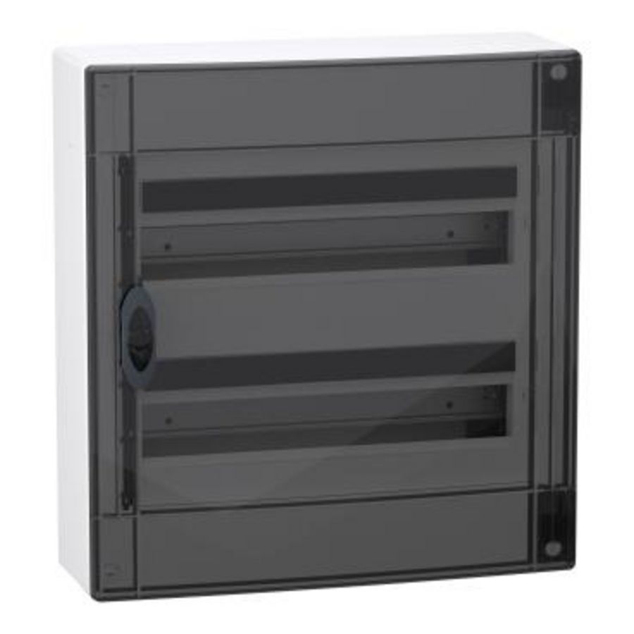 Modulaire verdeler PrismaSeT XS surface 2x18 mod 1 aardingsb