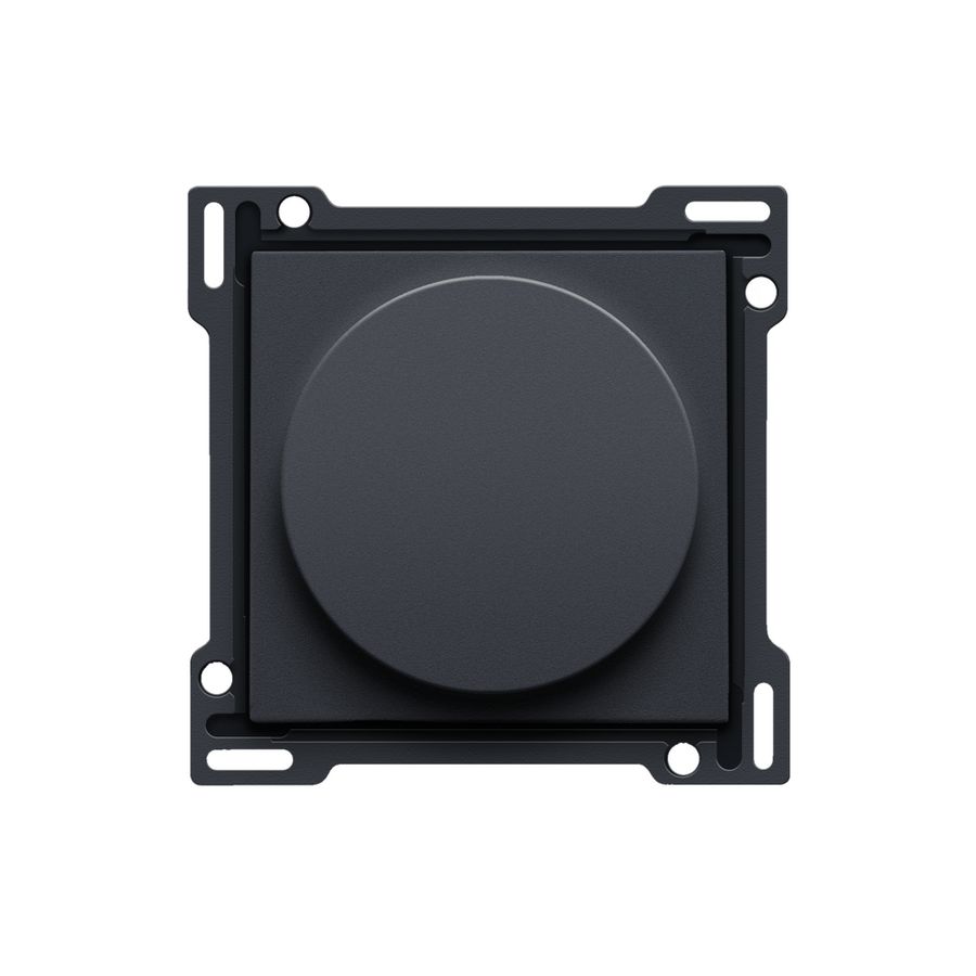 Afwerkingsset 0-1-2 draaischakelaar motoren anthracite