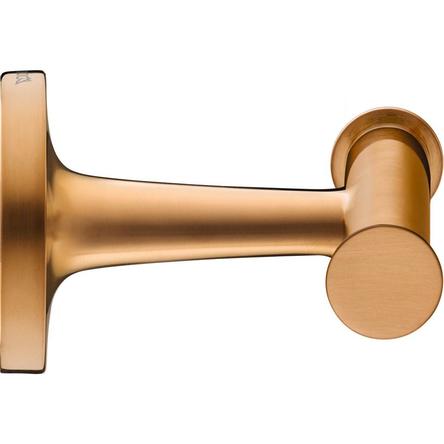 Starck T Handdoekhaak doppelt Brons Geborsteld 60x76x50mm